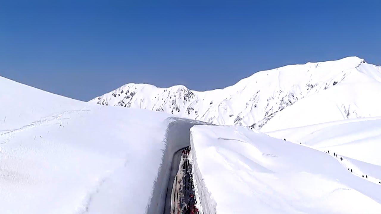 雪の大谷、立山黒部アルペンルート観光の拠点に！ - 吉峰